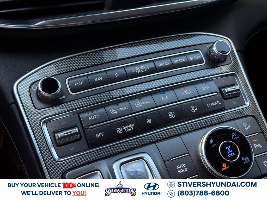 2022 Lagoon Blue Hyundai Santa Fe Hybrid Limited AWD SUV