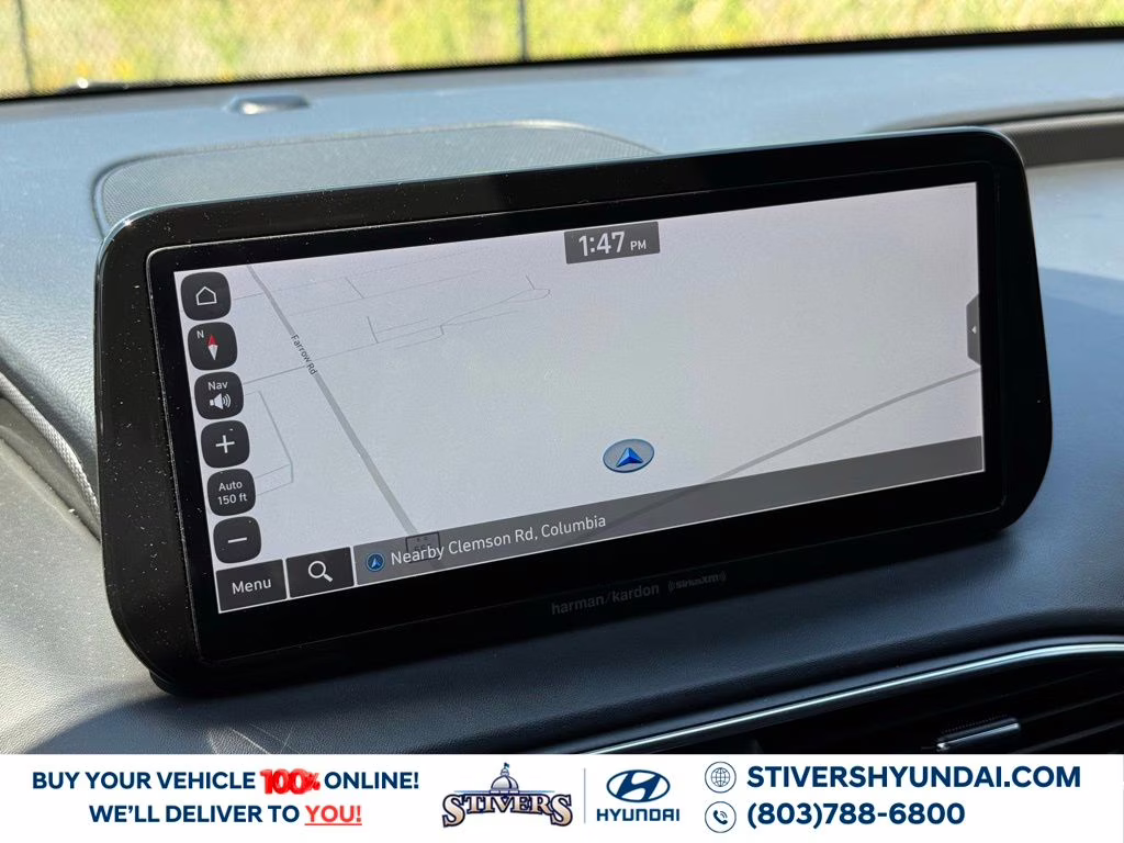 2022 Lagoon Blue Hyundai Santa Fe Hybrid Limited AWD SUV