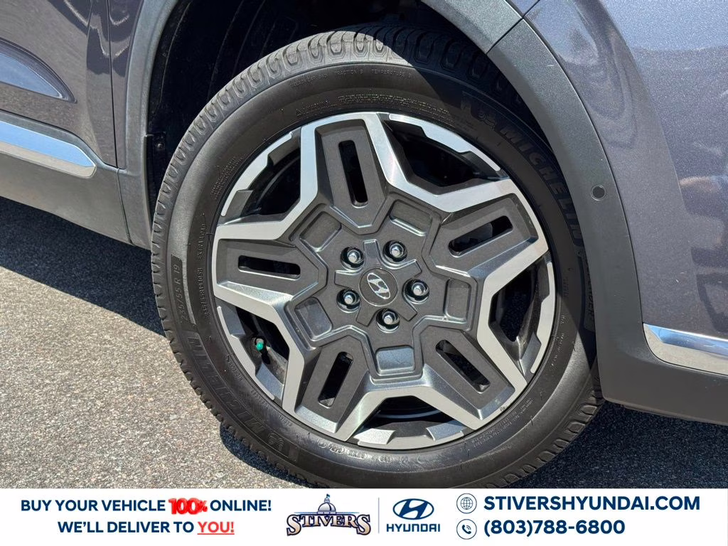 2022 Lagoon Blue Hyundai Santa Fe Hybrid Limited AWD SUV