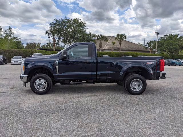 2024 Blue Metallic Ford Super Duty F-350 DRW XL 4X4 Truck