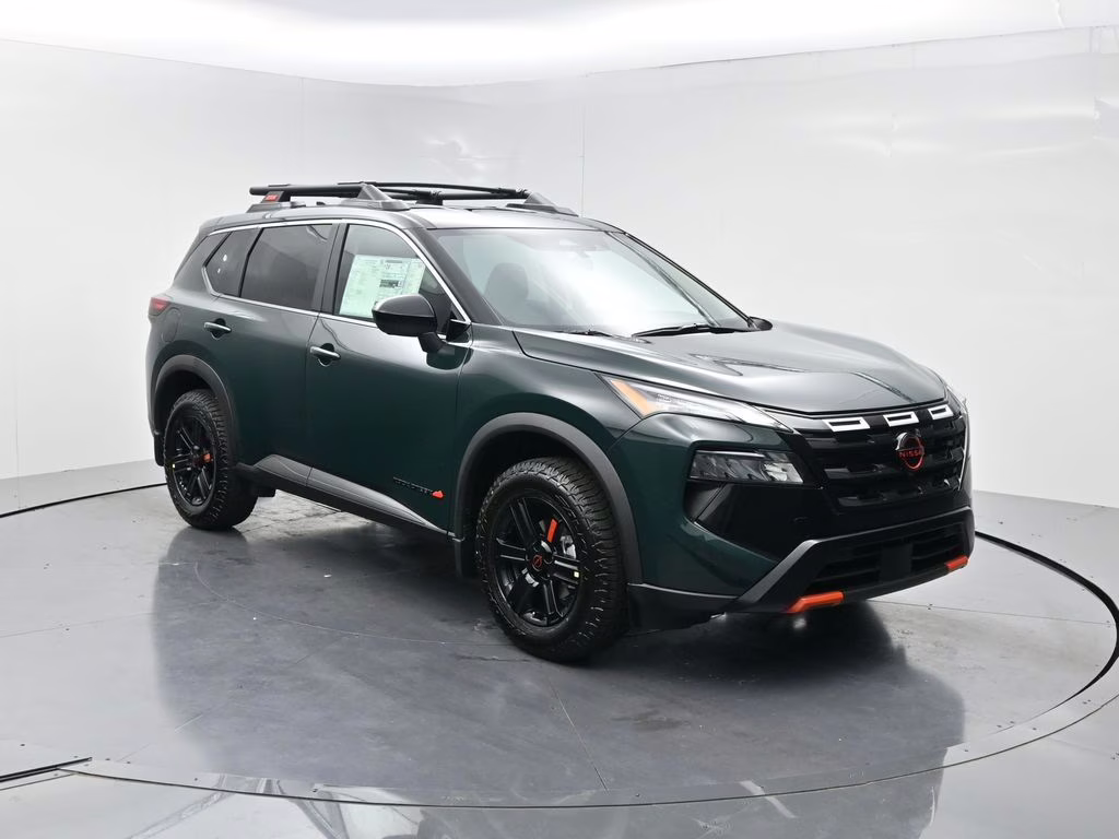 2026 Obsidian Green Nissan Rogue Rock Creek AWD SUV