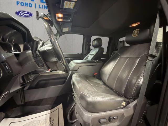 2015 Tuxedo Black Metallic Ford Super Duty F-250 SRW Lariat Black Ops 4X4 Truck