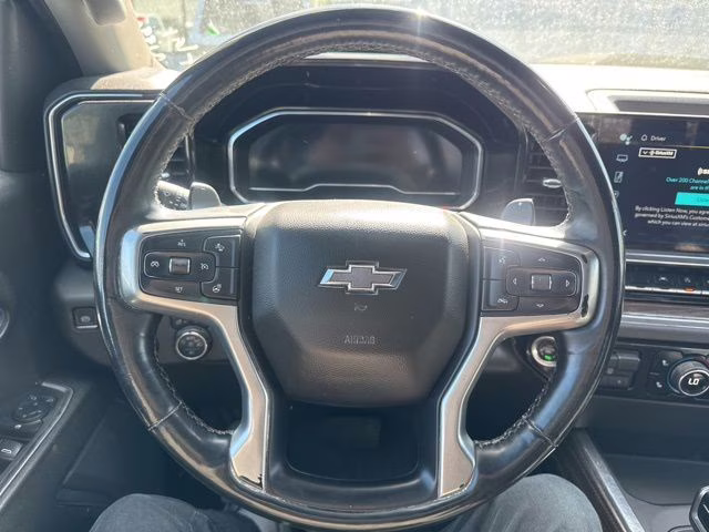 2023 Summit White Chevrolet Silverado 1500 LT Trail Boss 4X4 Truck