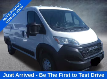 2023 Bright White Clearcoat Ram ProMaster 1500 Low Roof FWD Van