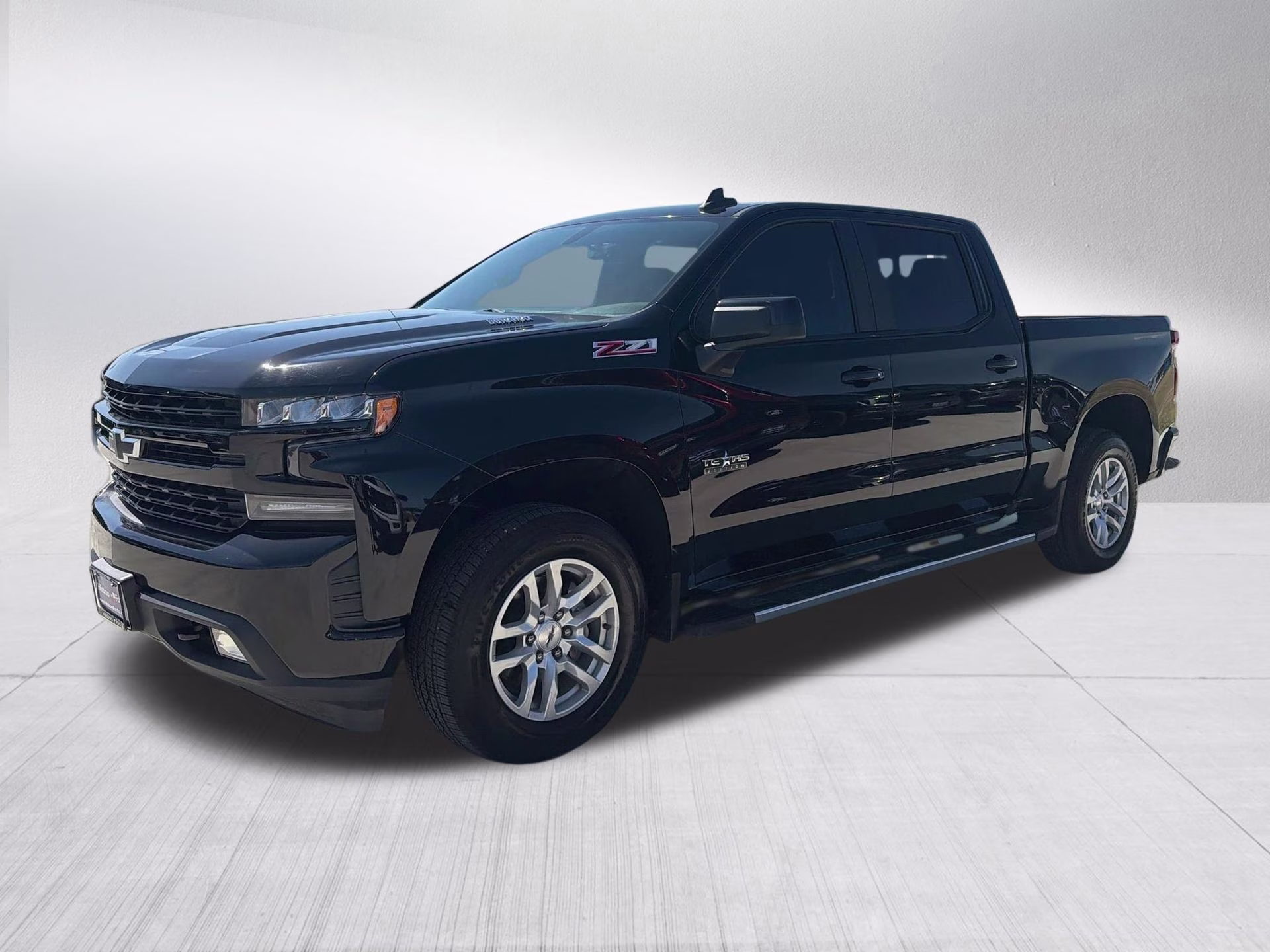 2020 Black Chevrolet Silverado 1500 RST 4X4 Truck