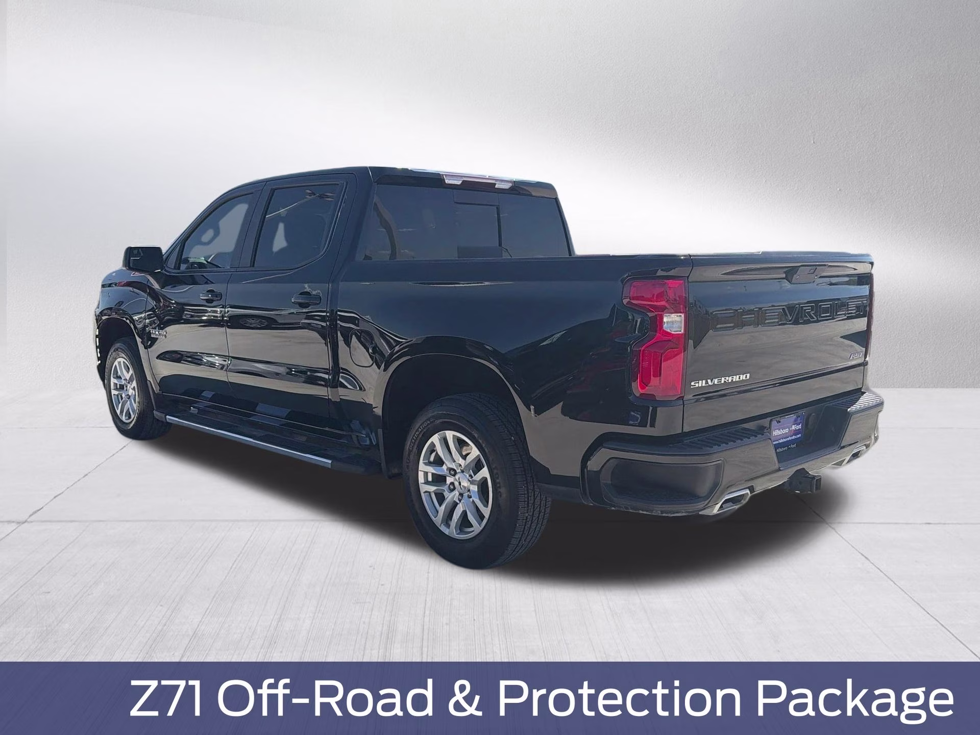 2020 Black Chevrolet Silverado 1500 RST 4X4 Truck