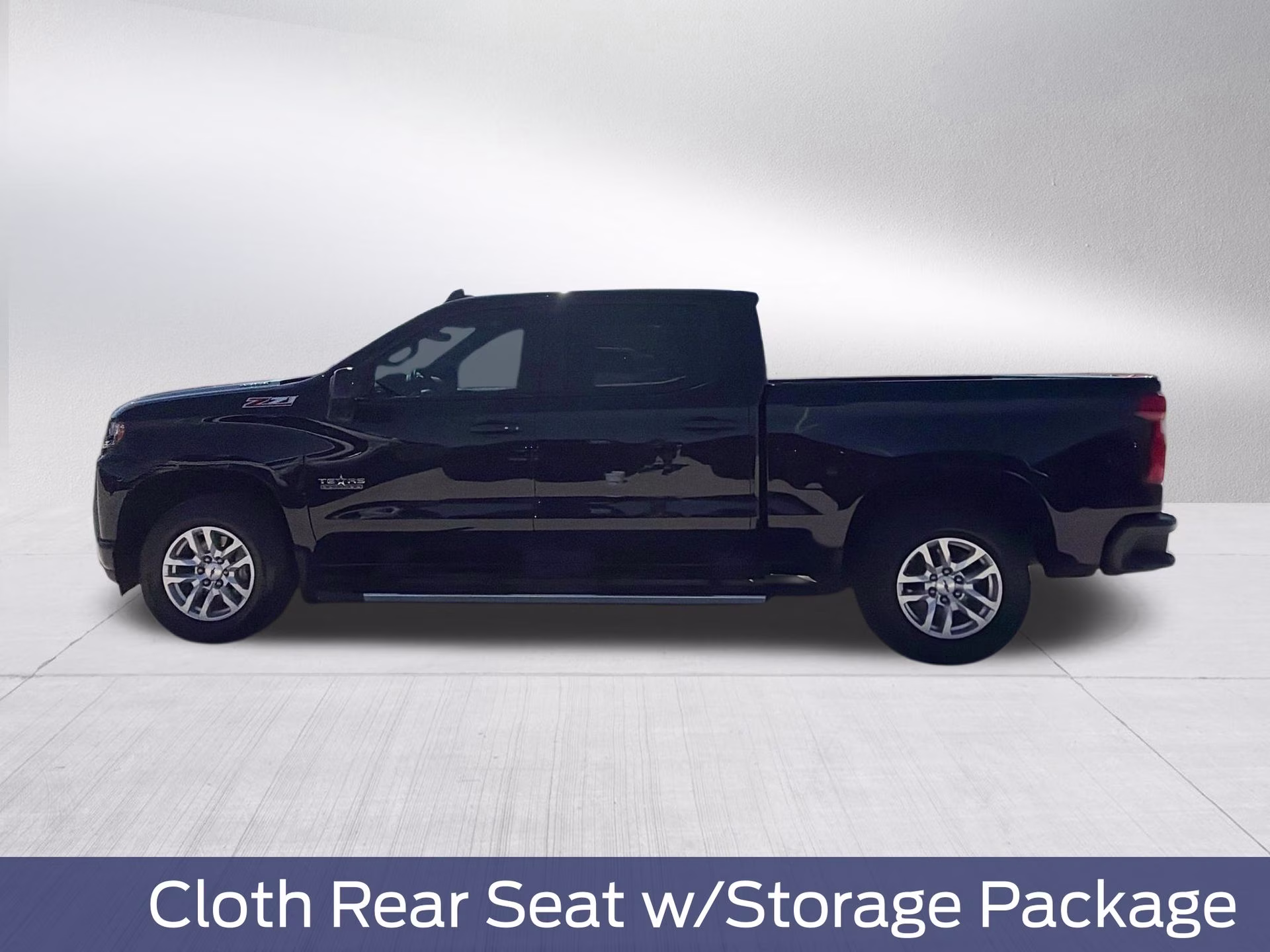 2020 Black Chevrolet Silverado 1500 RST 4X4 Truck