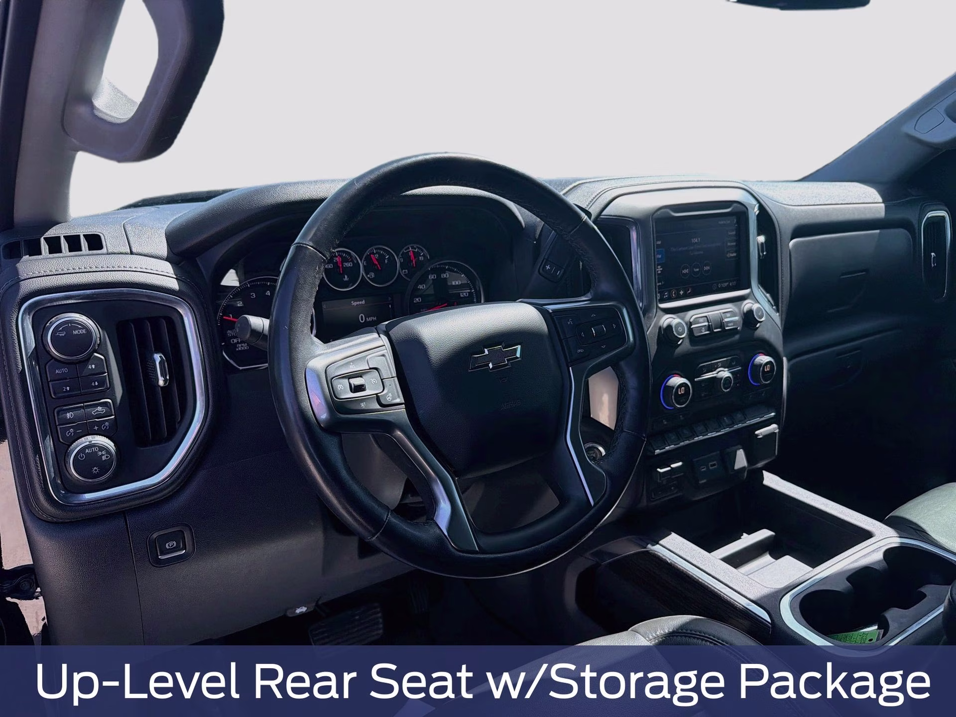 2020 Black Chevrolet Silverado 1500 RST 4X4 Truck