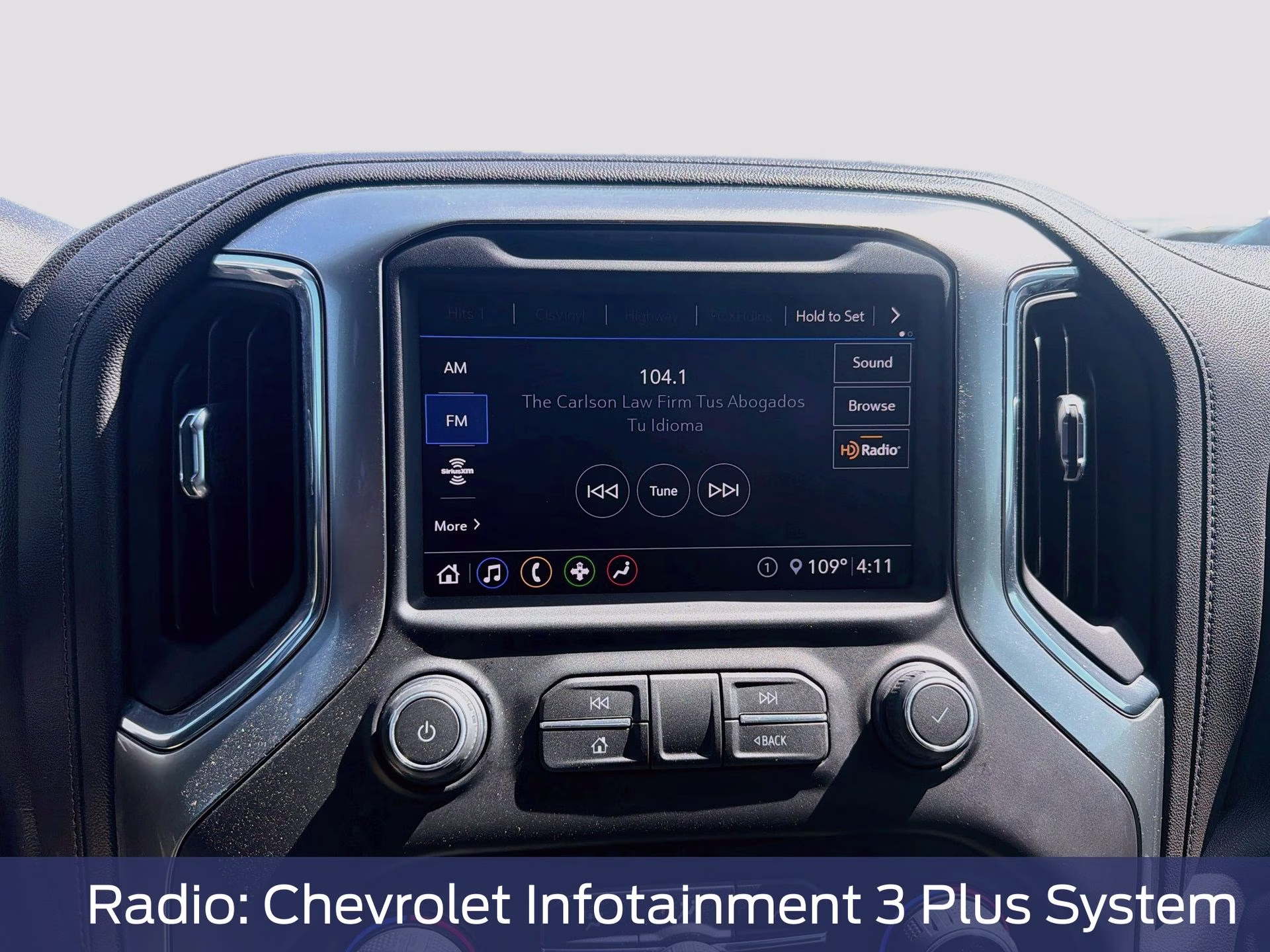 2020 Black Chevrolet Silverado 1500 RST 4X4 Truck