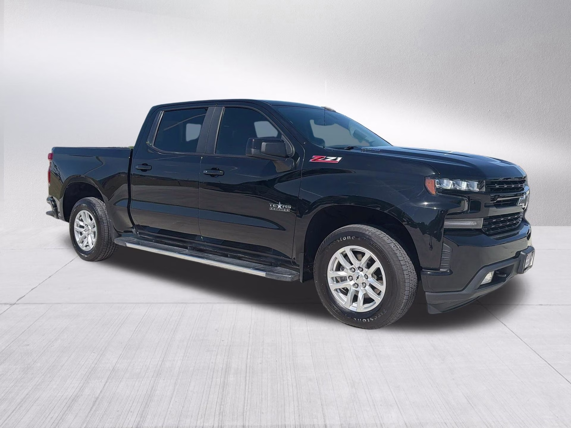 2020 Black Chevrolet Silverado 1500 RST 4X4 Truck