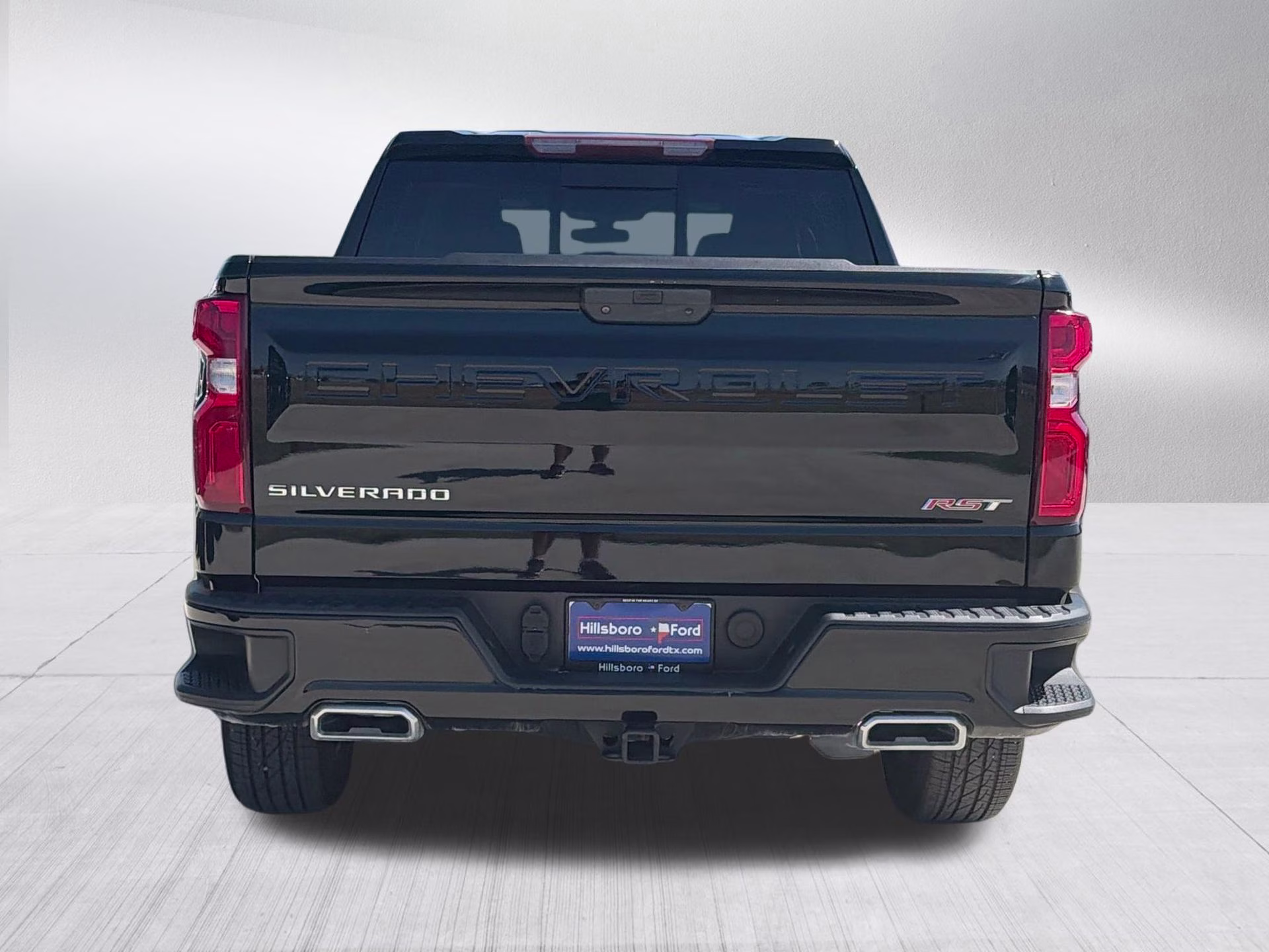 2020 Black Chevrolet Silverado 1500 RST 4X4 Truck
