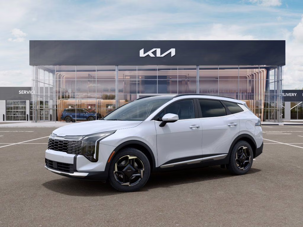 2026 Glacial White Pearl Kia Sportage EX FWD SUV