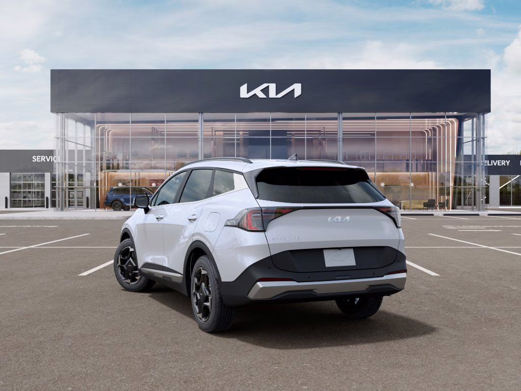 2026 Glacial White Pearl Kia Sportage EX FWD SUV