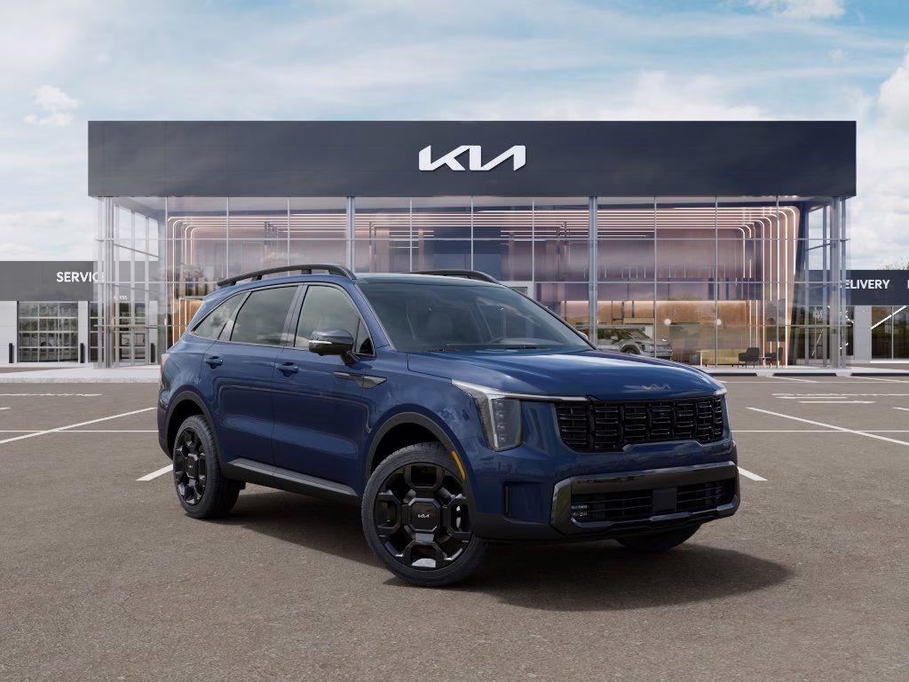 2026 Midnight Lake Blue Kia Sorento X-Line SX Prestige AWD SUV