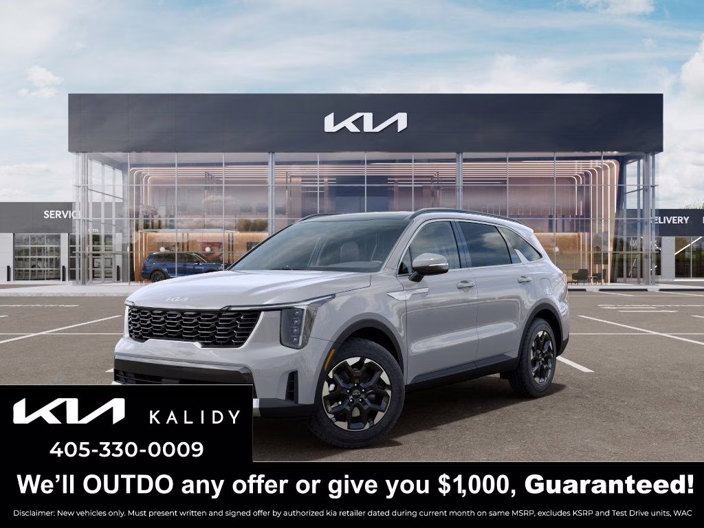 2026 Wolf Gray Kia Sorento S FWD SUV