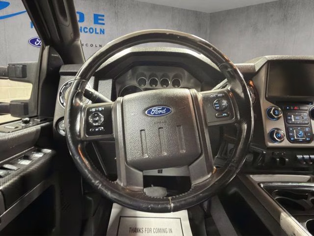 2015 Tuxedo Black Metallic Ford Super Duty F-250 SRW Lariat Black Ops 4X4 Truck