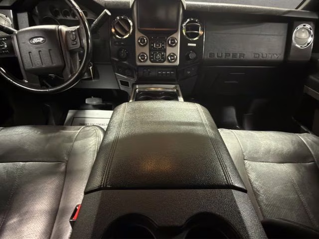 2015 Tuxedo Black Metallic Ford Super Duty F-250 SRW Lariat Black Ops 4X4 Truck