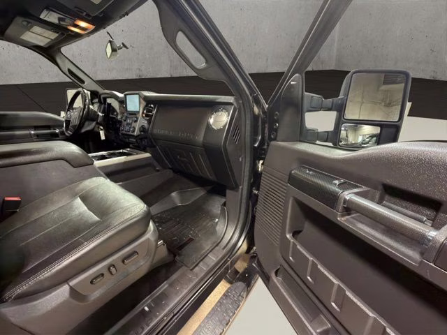 2015 Tuxedo Black Metallic Ford Super Duty F-250 SRW Lariat Black Ops 4X4 Truck