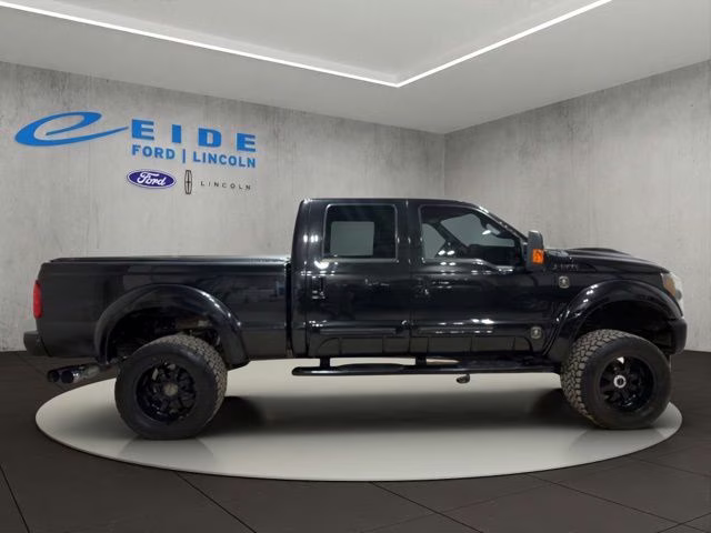 2015 Tuxedo Black Metallic Ford Super Duty F-250 SRW Lariat Black Ops 4X4 Truck
