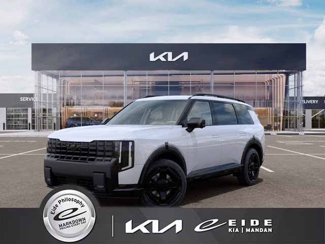 2027 White Kia Telluride Hybrid X-Line SX Prestige AWD SUV