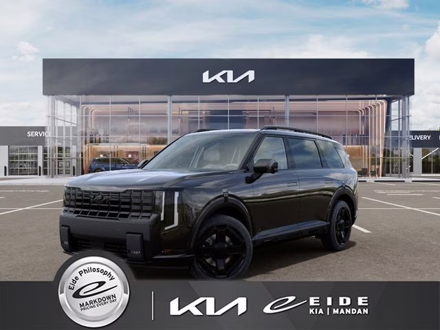 2027 Ebony Black Kia Telluride Hybrid X-Line SX Prestige AWD SUV