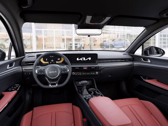 2026 Aurora Black Pearl Kia K5 GT-Line AWD Sedan