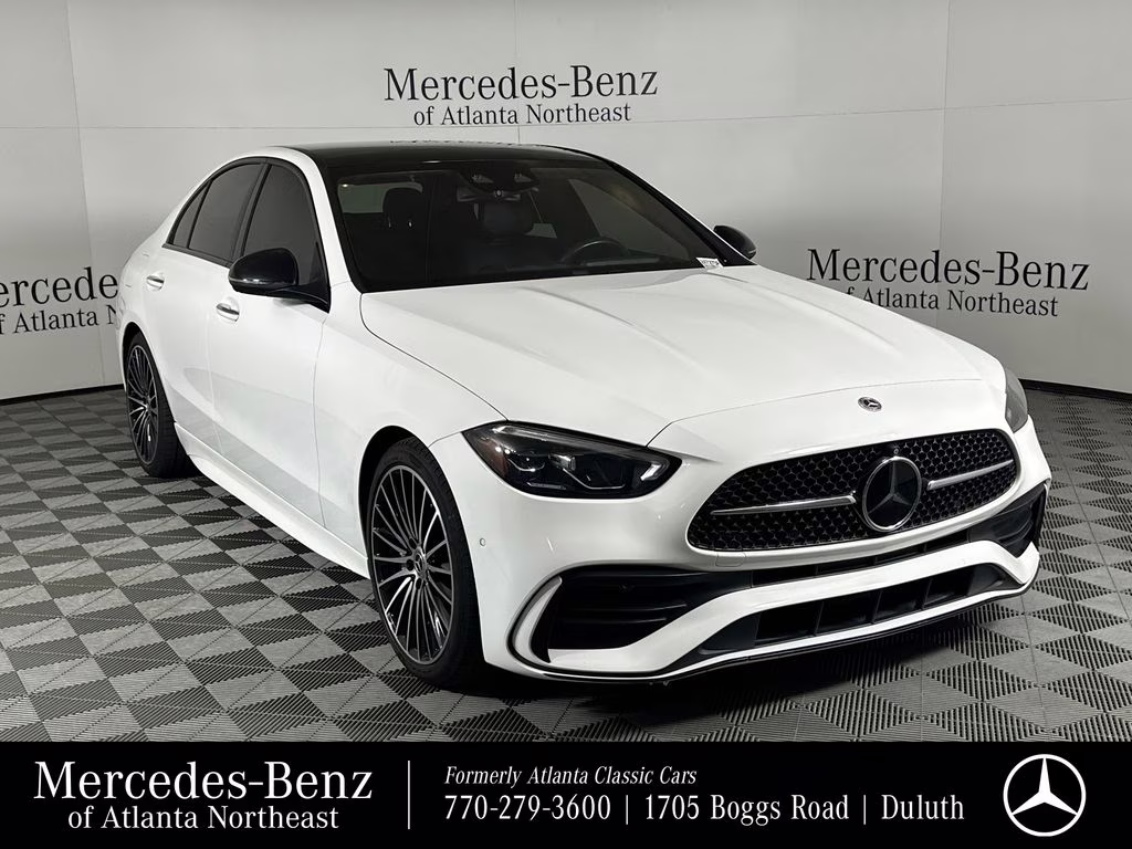 2023 Polar White Mercedes-Benz C-Class C 300 RWD Sedan