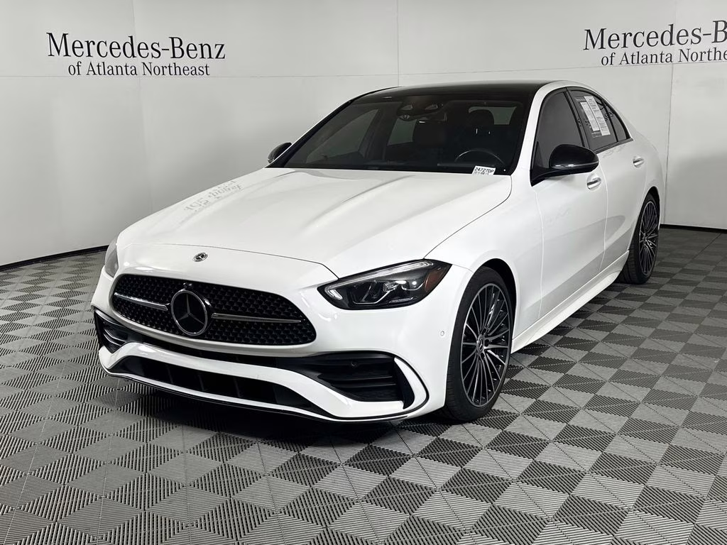 2023 Polar White Mercedes-Benz C-Class C 300 RWD Sedan