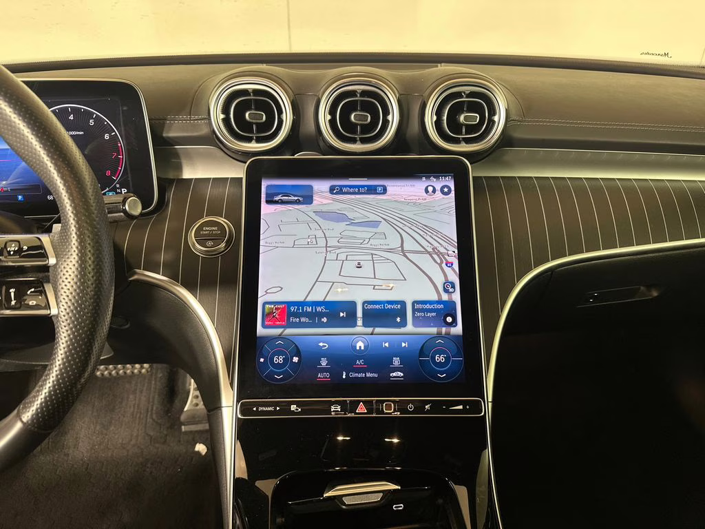 2023 Polar White Mercedes-Benz C-Class C 300 RWD Sedan