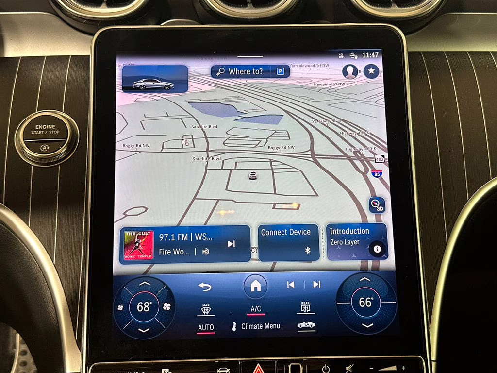 2023 Polar White Mercedes-Benz C-Class C 300 RWD Sedan