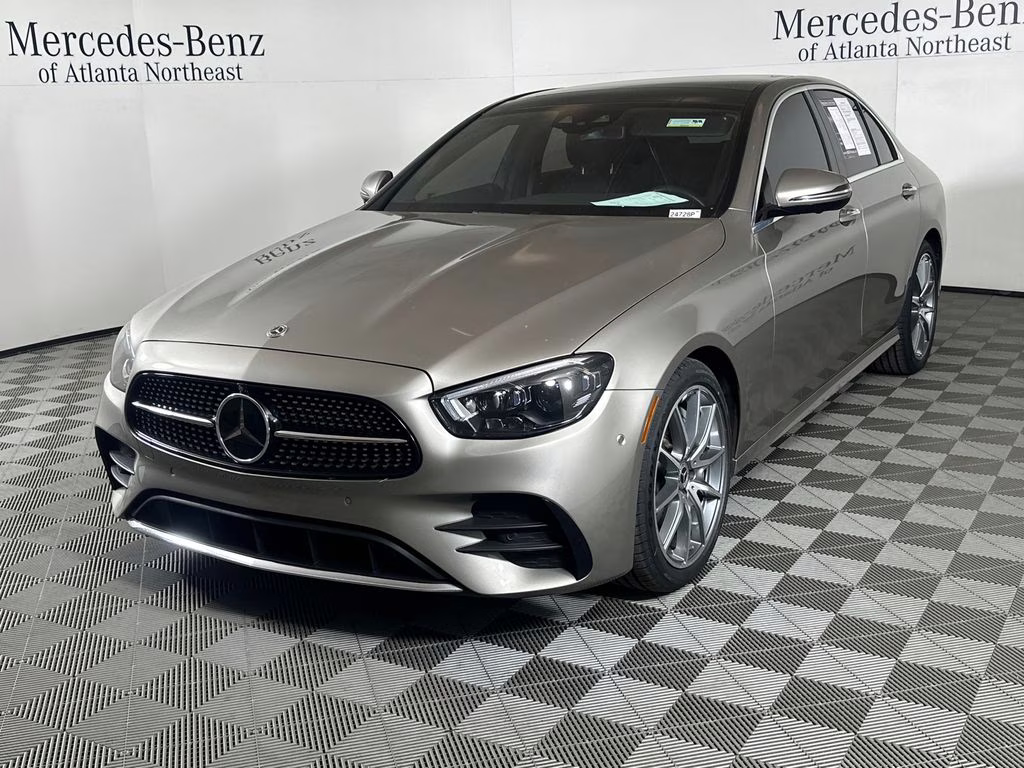 2022 Mojave Silver Metallic Mercedes-Benz E-Class E 350 RWD Sedan