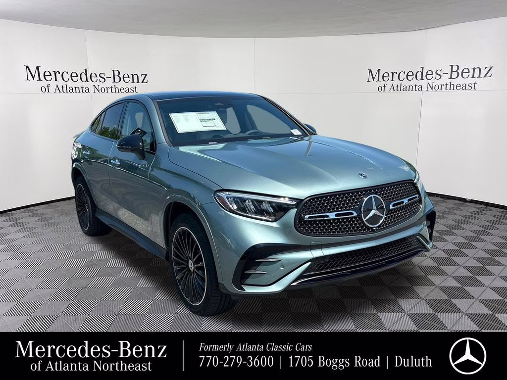 2026 Silver Mercedes-Benz GLC GLC 300 Coupe AWD SUV