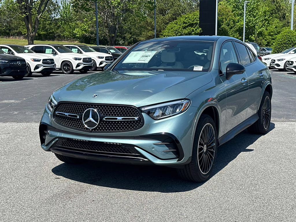 2026 Silver Mercedes-Benz GLC GLC 300 Coupe AWD SUV