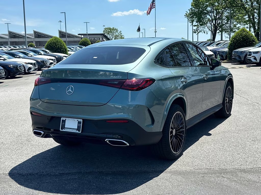 2026 Silver Mercedes-Benz GLC GLC 300 Coupe AWD SUV