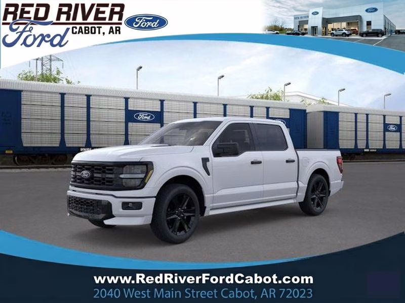 2026 Oxford White Ford F-150 STX 4X4 Truck