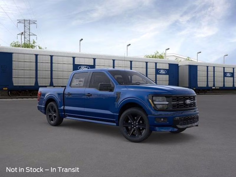 2026 Argon Blue Metallic Ford F-150 STX 4X4 Truck