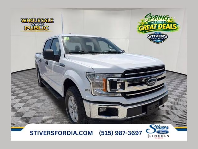 2018 Oxford White Ford F-150 XLT 4X4 Truck