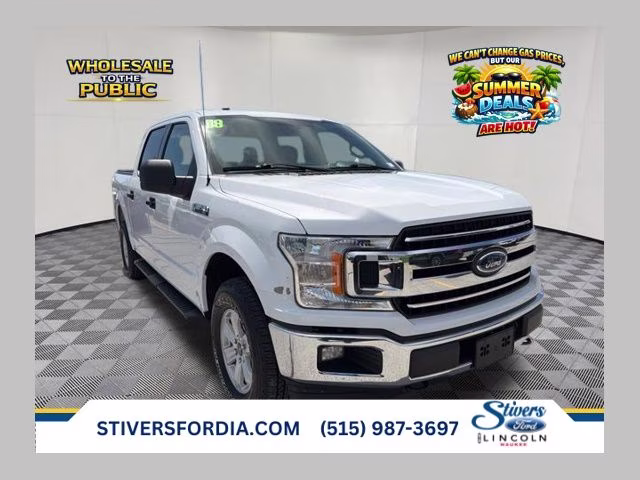 2018 Oxford White Ford F-150 XLT 4X4 Truck