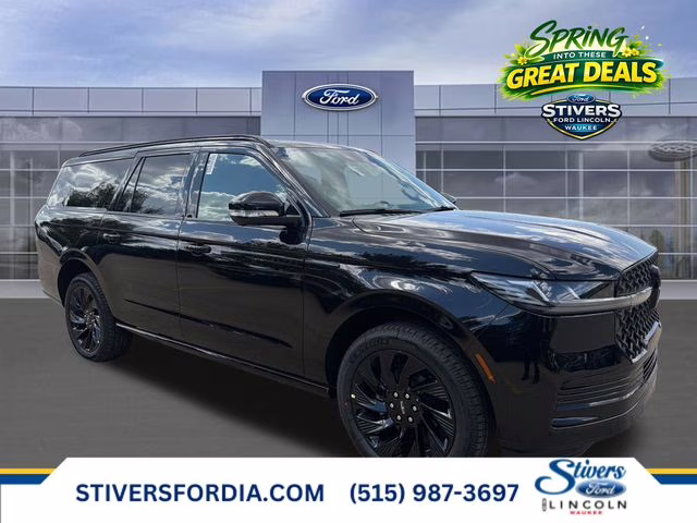 2026 Infinite Black Metallic Clearcoat Lincoln Navigator L Reserve 4X4 SUV