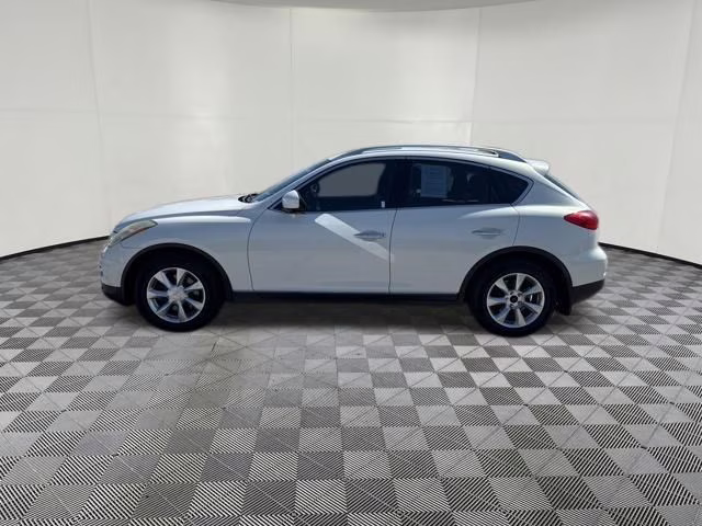 2010 Moonlight White Pearl INFINITI EX35 Journey AWD SUV