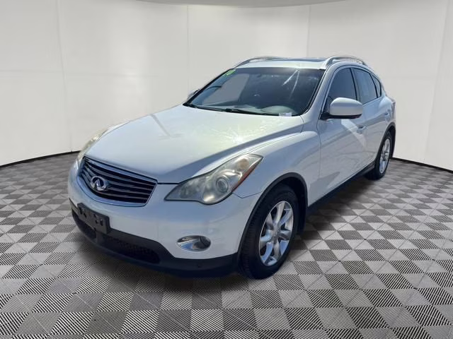 2010 Moonlight White Pearl INFINITI EX35 Journey AWD SUV