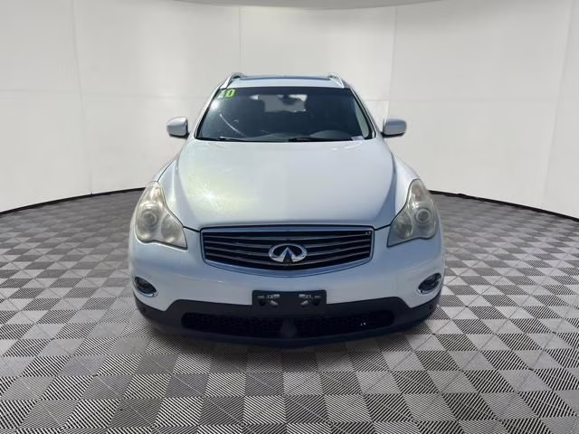 2010 Moonlight White Pearl INFINITI EX35 Journey AWD SUV