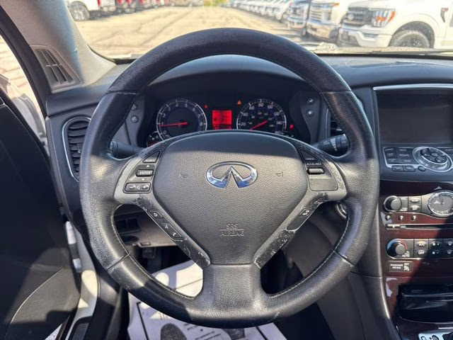 2010 Moonlight White Pearl INFINITI EX35 Journey AWD SUV