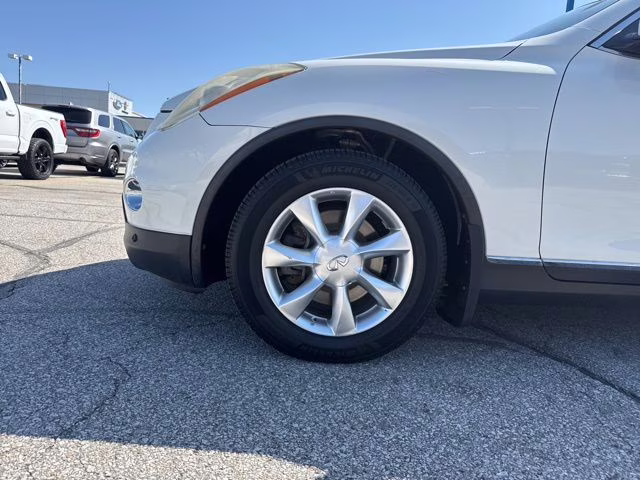 2010 Moonlight White Pearl INFINITI EX35 Journey AWD SUV