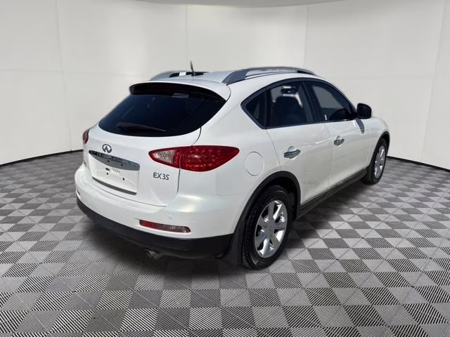2010 Moonlight White Pearl INFINITI EX35 Journey AWD SUV