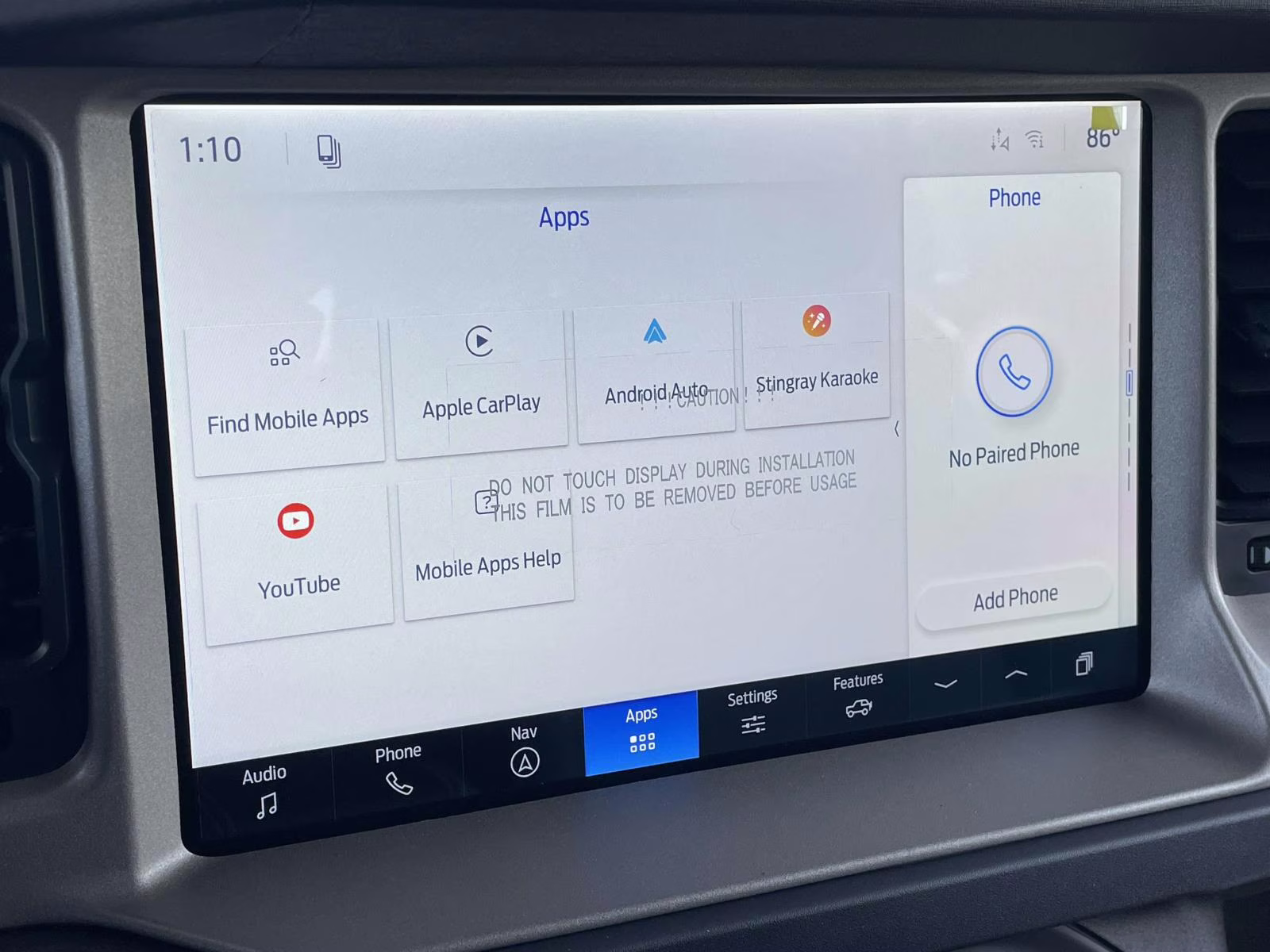 2026 Shadow Black Ford Bronco Outer Banks 4X4 SUV