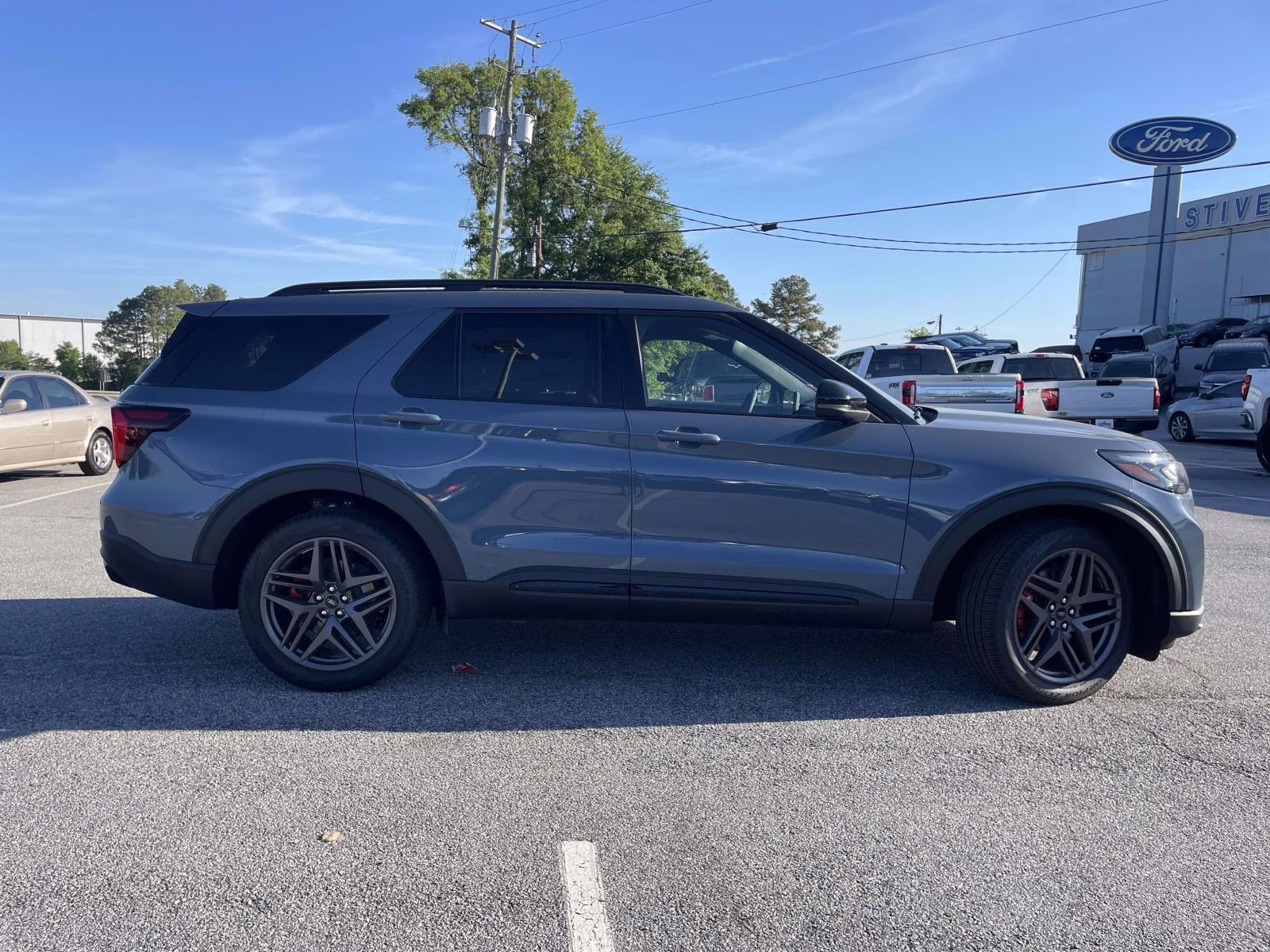 2026 Vapor Blue Ford Explorer ST 4X4 SUV