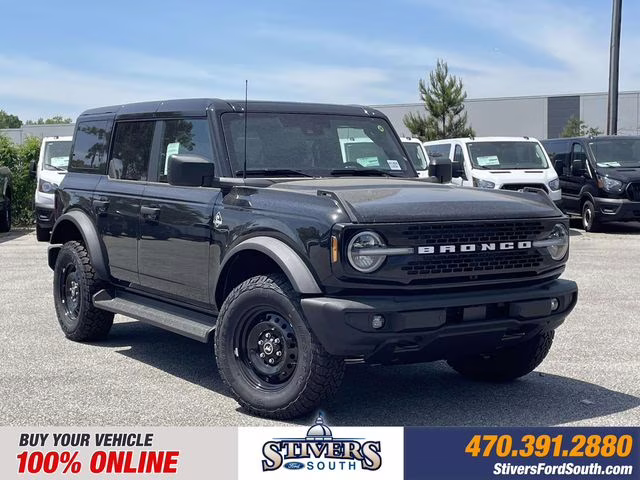 2026 Shadow Black Ford Bronco Outer Banks 4X4 SUV