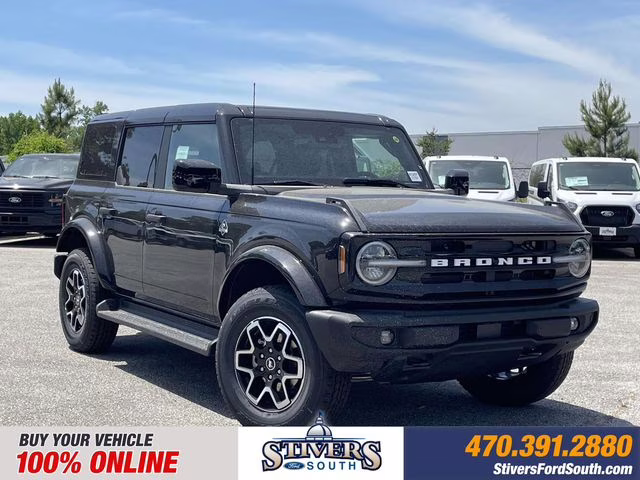 2026 Shadow Black Ford Bronco Outer Banks 4X4 SUV