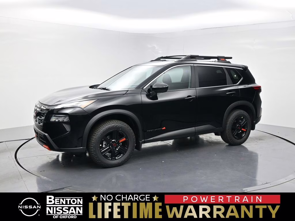 2026 Super Black Nissan Rogue Rock Creek AWD SUV